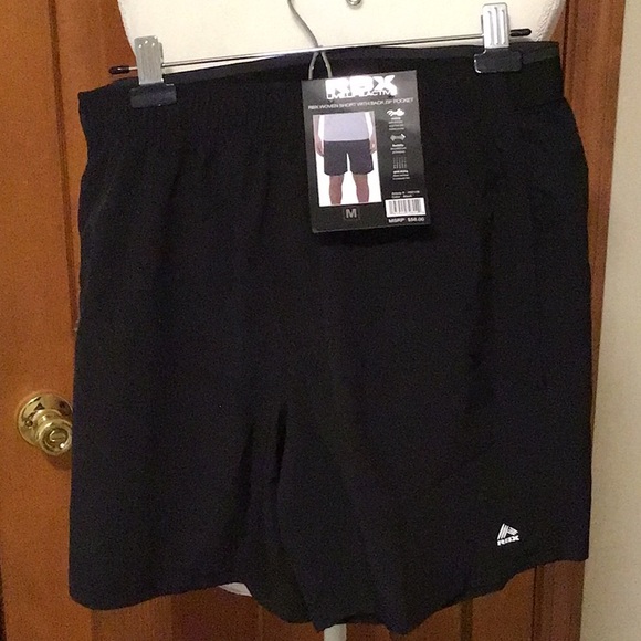 RBX Other - NWT: Activewear Woven Short w/Back Zip Pocket